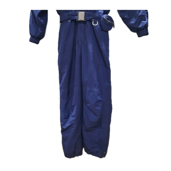 Vtg 90's Killy Technical Equipment One Piece Ski Suit Snowsuit Blue Women Sz 12 - Picture 4 of 8